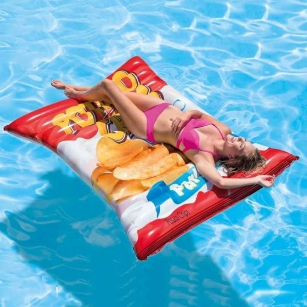 Матрац надувний Чіпси 178*140см у коробці 58776EU intex