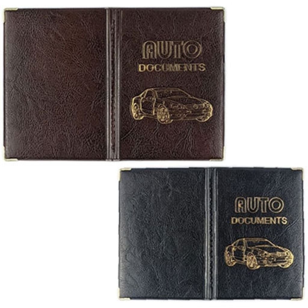 Обкладинка на автодокумент штучна шкіра золото 18*13см 44-av Україна