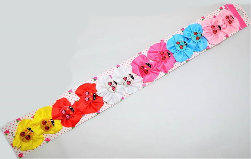 Гумка для волосся Сонечко 5см мікс кольорів 0108-125 Китай
