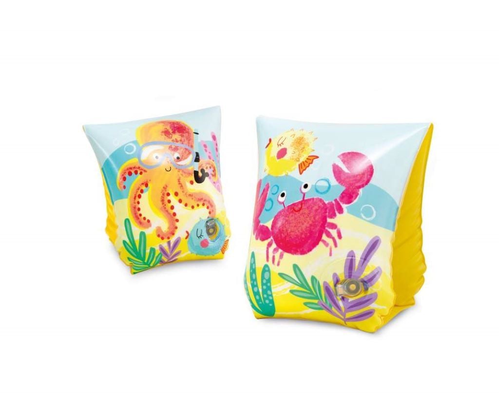 Нарукавники вініл рибки 3-6років коробка 23*15см 58652 intex