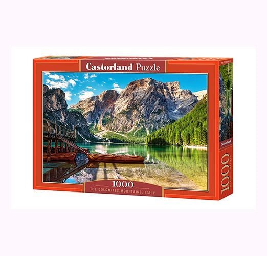 Пазли 1000ел Доломітові гори 68*47см у коробці 35*25*5см C-103980 castrolend