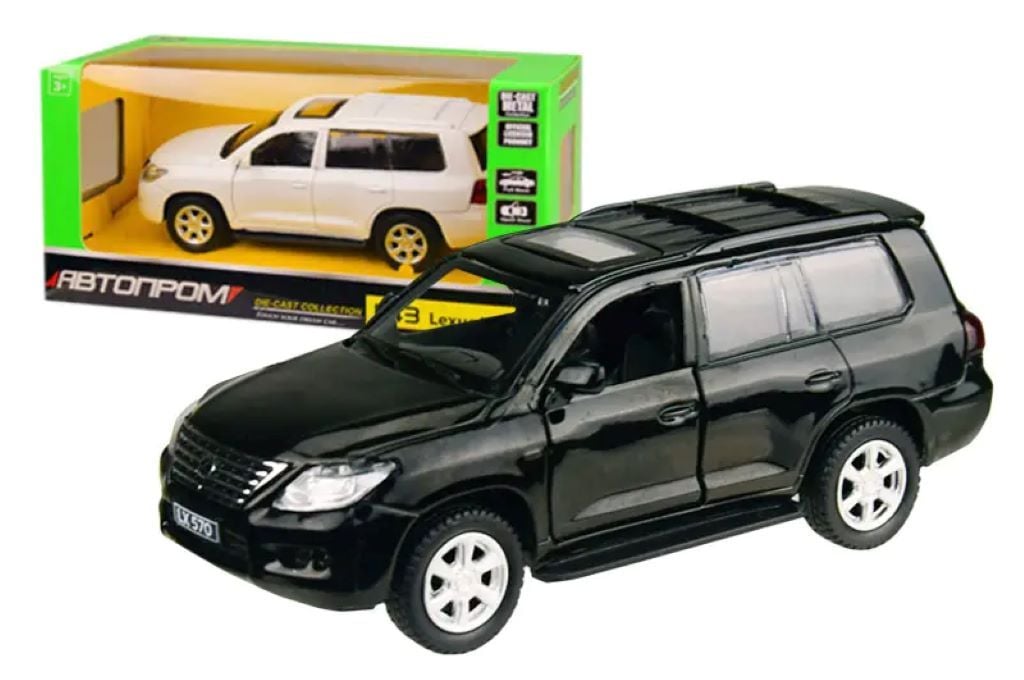 Машина металева Lexus LX570 1:43 відкр двері в коробці 8*18*8 4304 Автопром