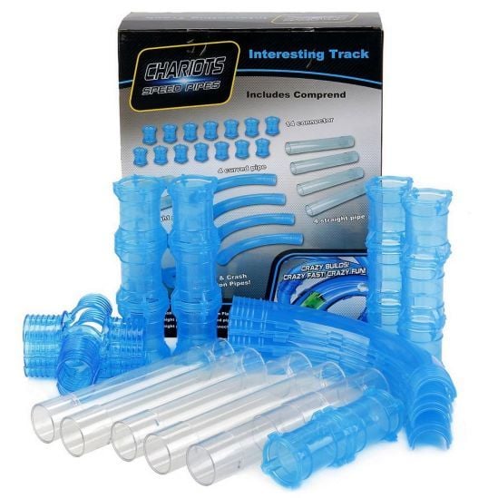 Трек трубчатый SPEED PIPES 36шт  в корбке  28,5*10*36см 022-3 Китай