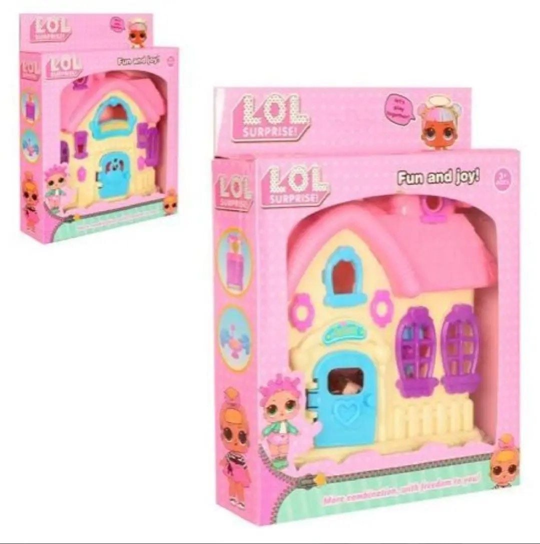 Дім для ляльок мебель фигурки в коробці 18*18*4см 777 Китай