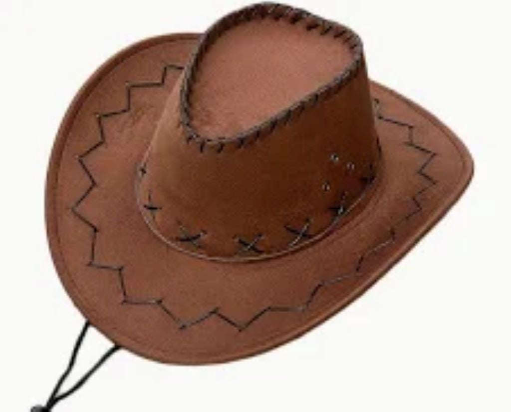 Шляпа ковбоя коричнева GW0390 Китай