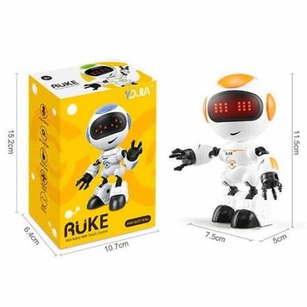 Робот RUKE на   батарейках в коробке 10,5*6,5*15см K8 Китай