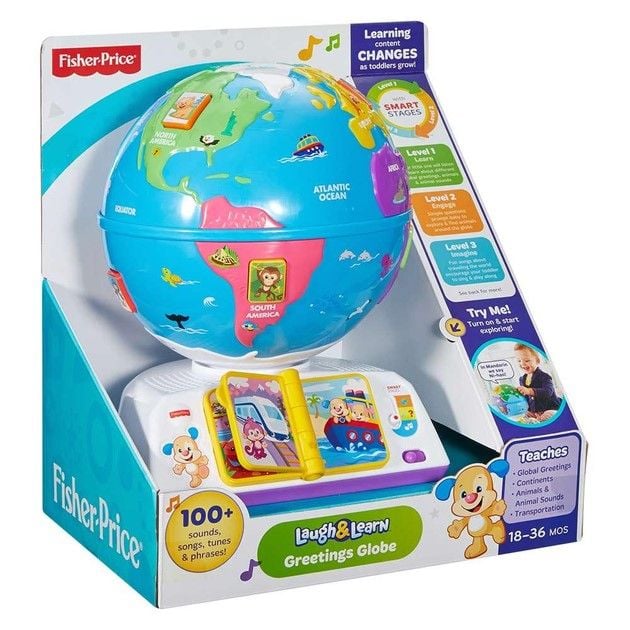 Навчальний розумний глобус  100 пісень і мелодій у коробці DRJ90 Китай