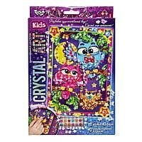 Набір для творчесті блискуча мозаїка Crystal art Kids  коробка 28*19см CArt-01-09 danko toys