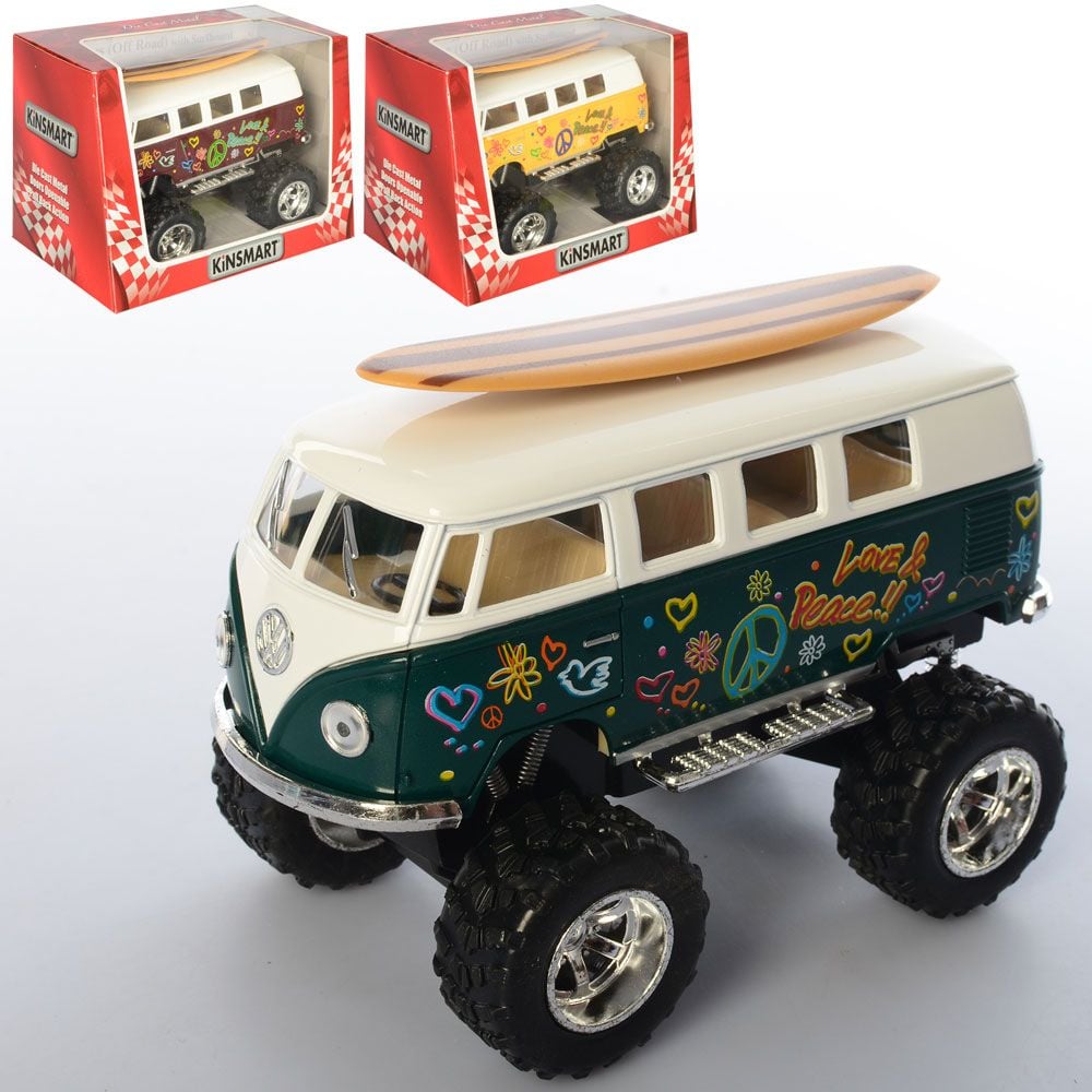 Машина металева Classical Bus інерція гумові колеса в коробці 15*10*8см KT5060WFBS1 Kinsmart