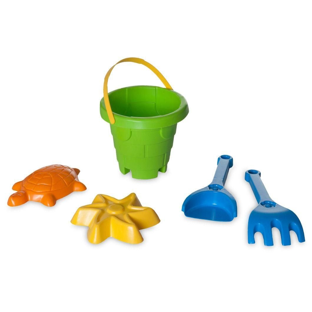 Набір для піску відро.граблі лопатка в сетці 39509 Тігрес