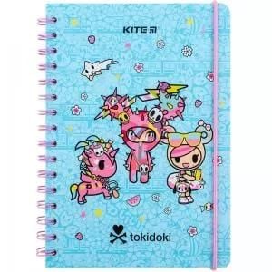 Блокнот А5 лінія на спіралі з розподілювачем А5-808 Китай