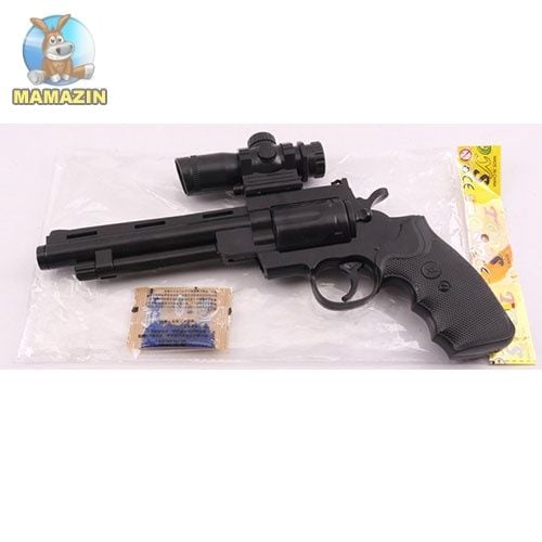 Пістолет тріскачка 20 см в пакеті 137-1 Китай