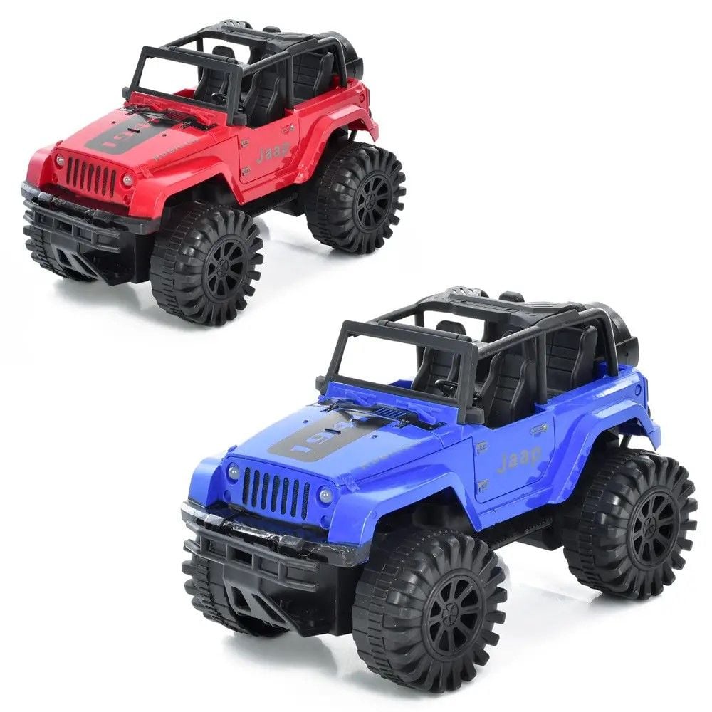 Машина Джип пластик  інерция в пакеті 10*7*7см 685A-P Китай