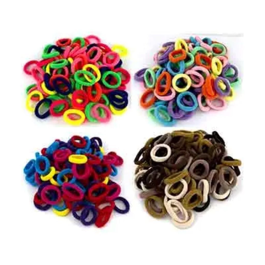 Гумка для волосся 2,5см мікс кольорів 415203 Китай