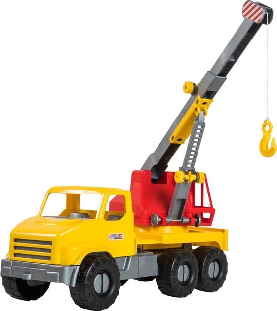 Машина пластик City truck кран 40см в коробці 39366 wader