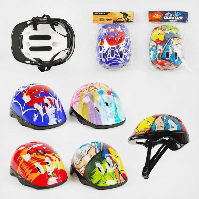 Шолом захисний дитячий Sport 6  отворів в пакеті C29654 Китай