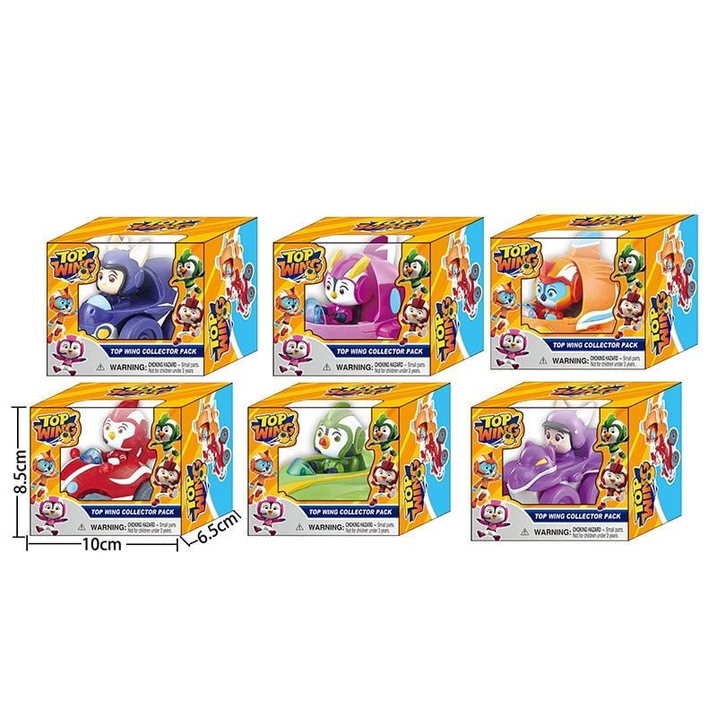 Фігурки героев TOP WING с транспортом в коробці 34601 Китай