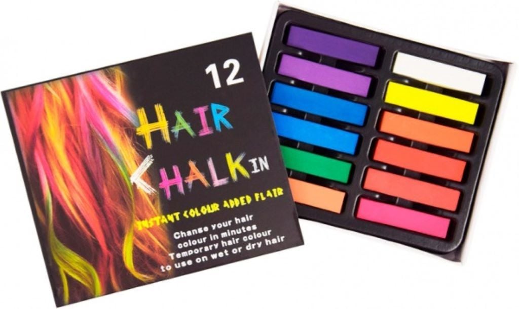 Косметика крейда для волос Hair Halk 12 кольорів в коробці GEL-134 Китай