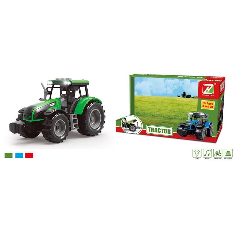 Трактор 1:31 світло звук коробка 23*15*11см 550-45J Китай