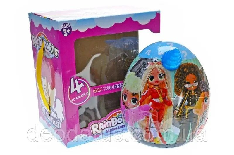 Сюрприз Rainbocorns єдиноріжка в яйці у коробці 24*21*14,5см PG7001 Китай