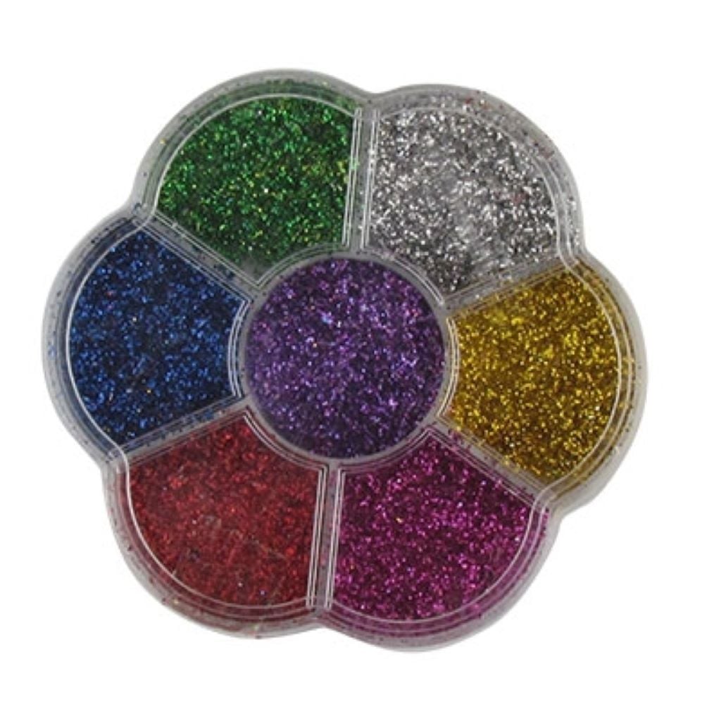 Блискітки глітерні 7 кол в ромашці 89 767 Китай