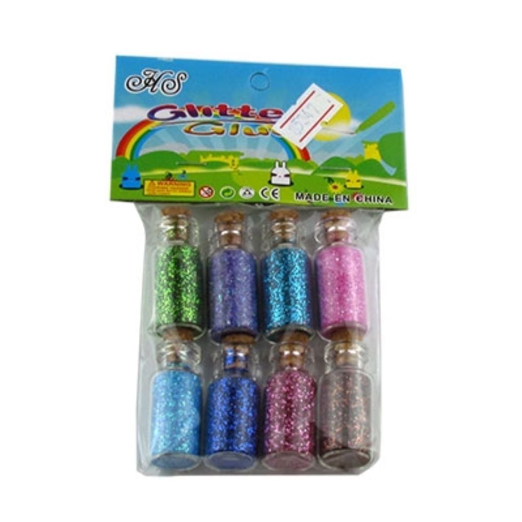 Глітер 8шт 8кол баночка в пакеті 85 347 Китай