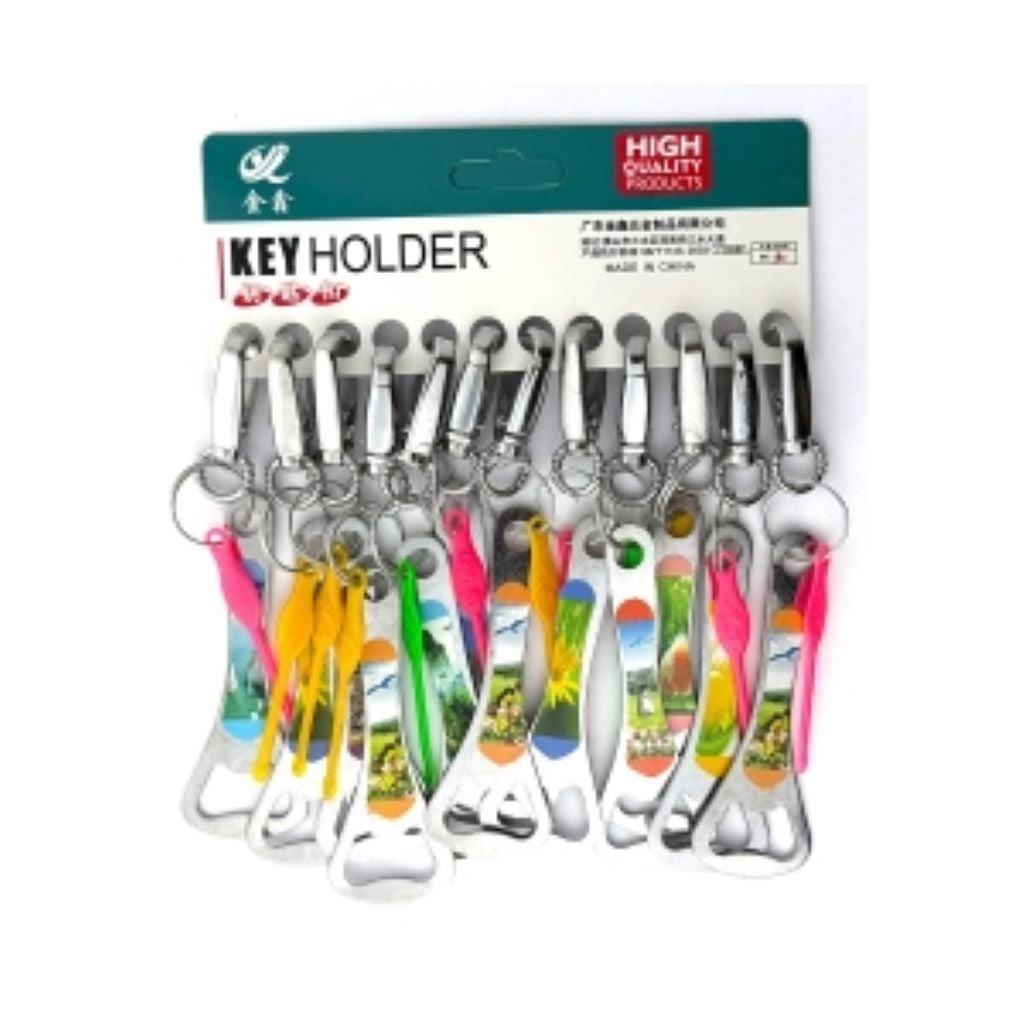 Брелок відкривачка металева 10-233 Китай