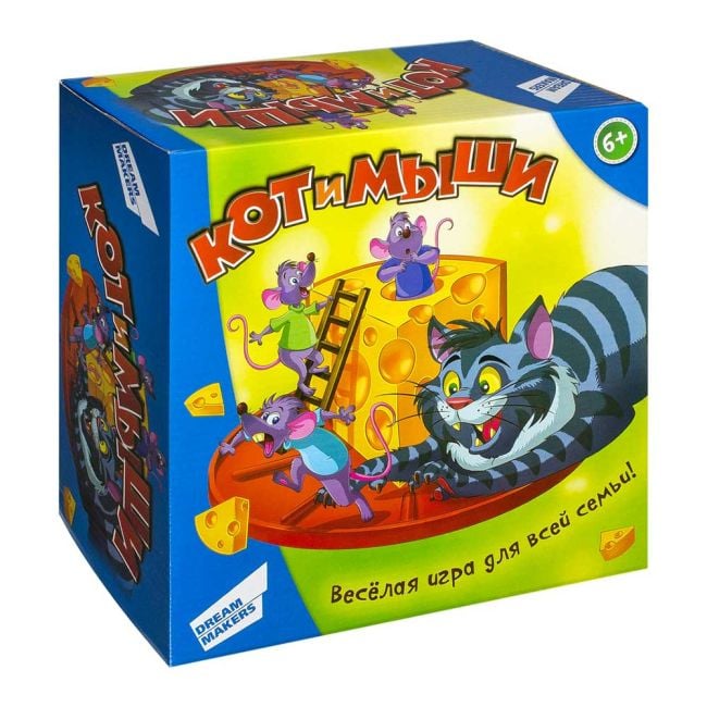 Наст гра Кіт і миші оригінал коробка 30*30*10см 707-38 Китай