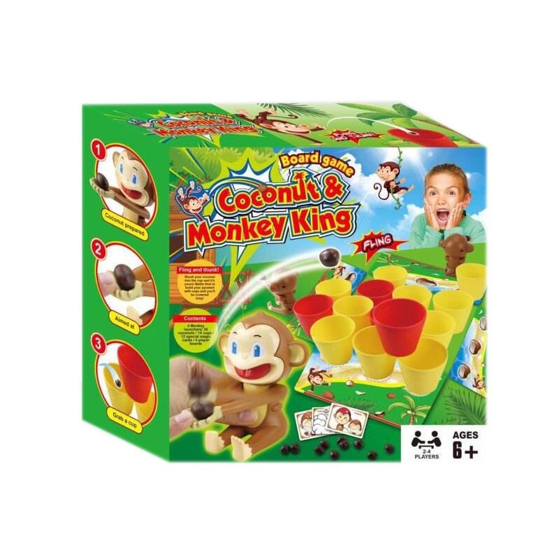 Наст   гра Мавпочка та кокоси коробка 35*35*10см 85106 Китай
