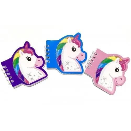 Блокнот Единоріг бокова  спіраль 9,5*9 см 1313 Китай