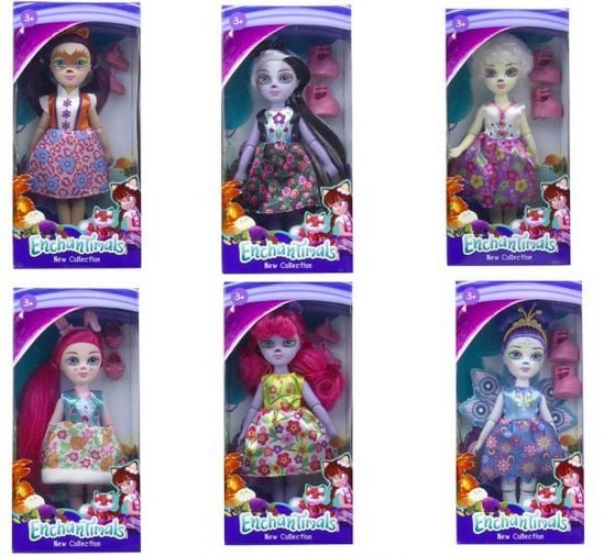 Лялька Exchange animals girls у коробці 22*10,5*5см DH2170 Китай