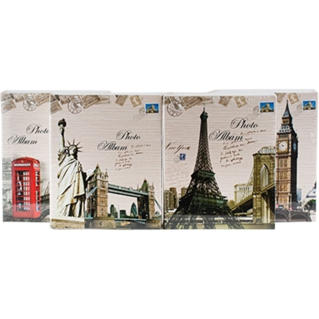 Фотоальбом 40 фото 10*15 см Париж 17*14*5см 1002 Китай
