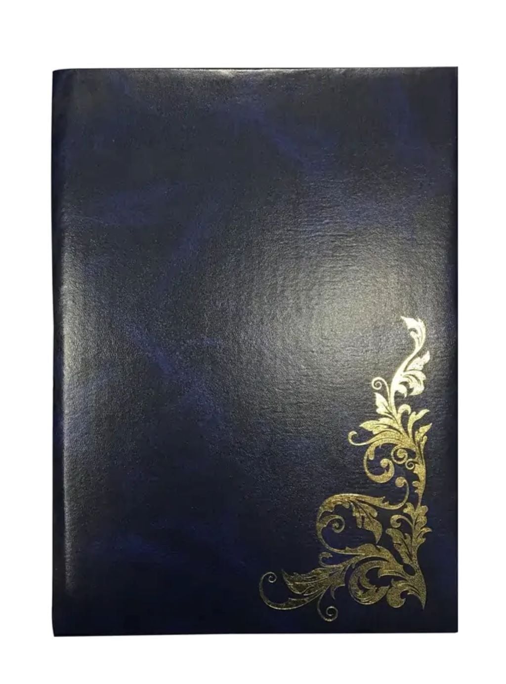 Папка А4 До підпису візерунок штучна шкіра синя ПП-5 Скат