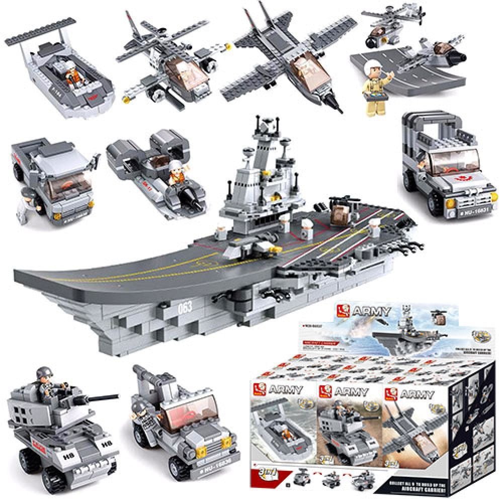 Конструктор 101-144ел військова техніка у коробці 14*23*5см M38-B0537 sluban