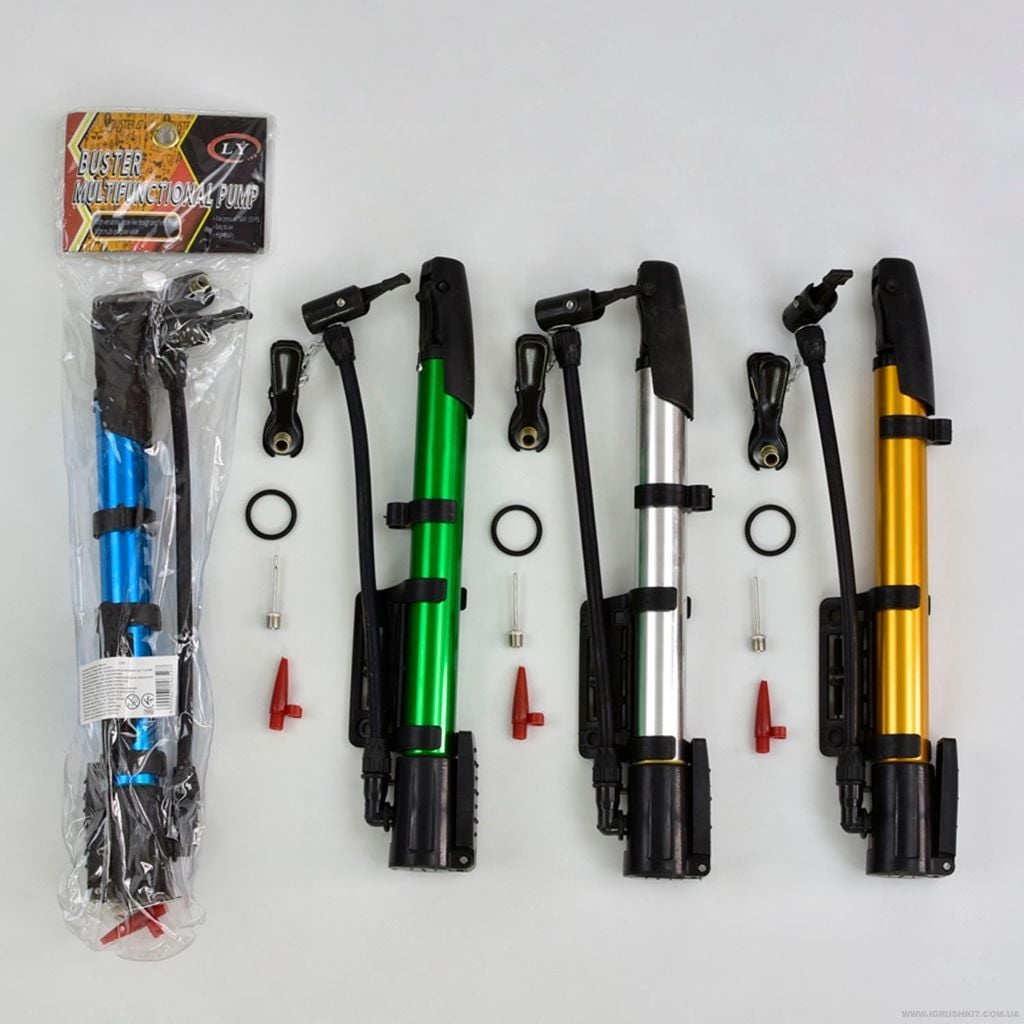 Насос для велосипеда 30см у пакеті С29659 Китай