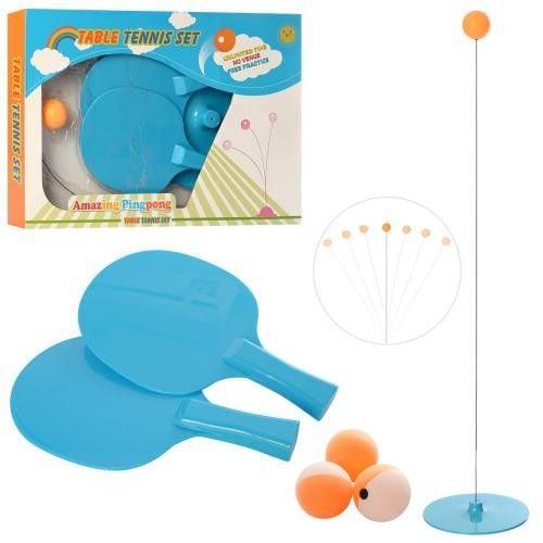 Настільний теніс пластик 2ракетки 2 м'яча  коробка 43*30*4,5см MS2150 Китай