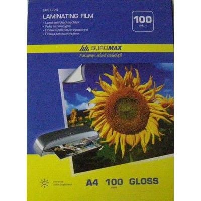 Плівка для ламінування А4 100мм 100шт BM7724 Buromax