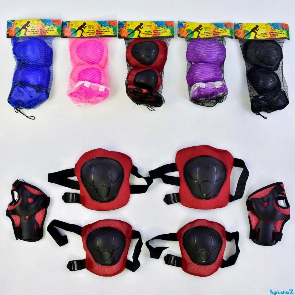 Захист в сітці наколінники  налокотники зап'ястя асорті С34589 TK Sport