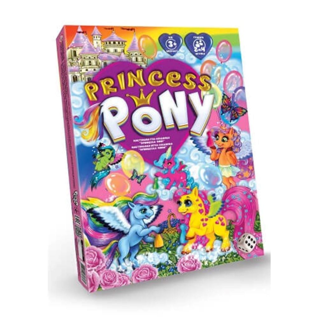 Настільна гра Princess Pony у коробці 35*25*2см DTG96 Danko toys
