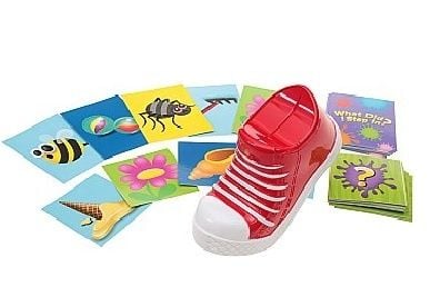 Настільна гра Кеди на    присосках картки коробка 1111-01В Китай