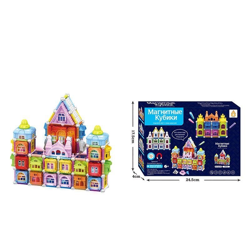 Конструктор магнітний 78д у коробці AQ-910 Китай