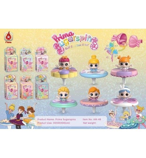 Лялька Prima sugarspins балерина дзига у коробці15*10см AM-48 Китай