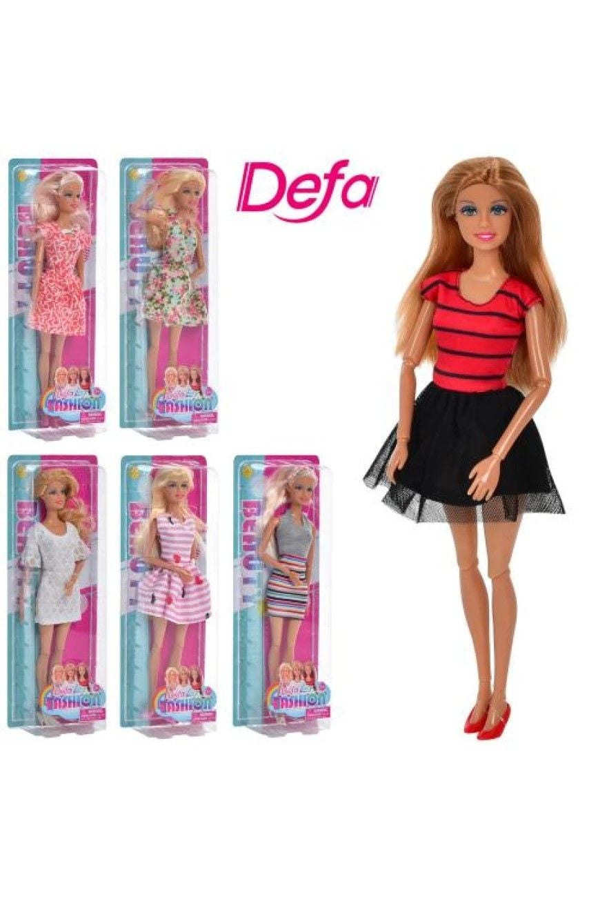 Лялька типу барбі  шарнірна FASHION у  коробці 8406 defa lucy