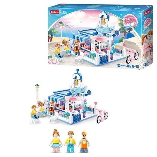 Конструктор типу лего 289дет Girls Dream Затишне кафе меблі у коробці М38-В0866 sluban