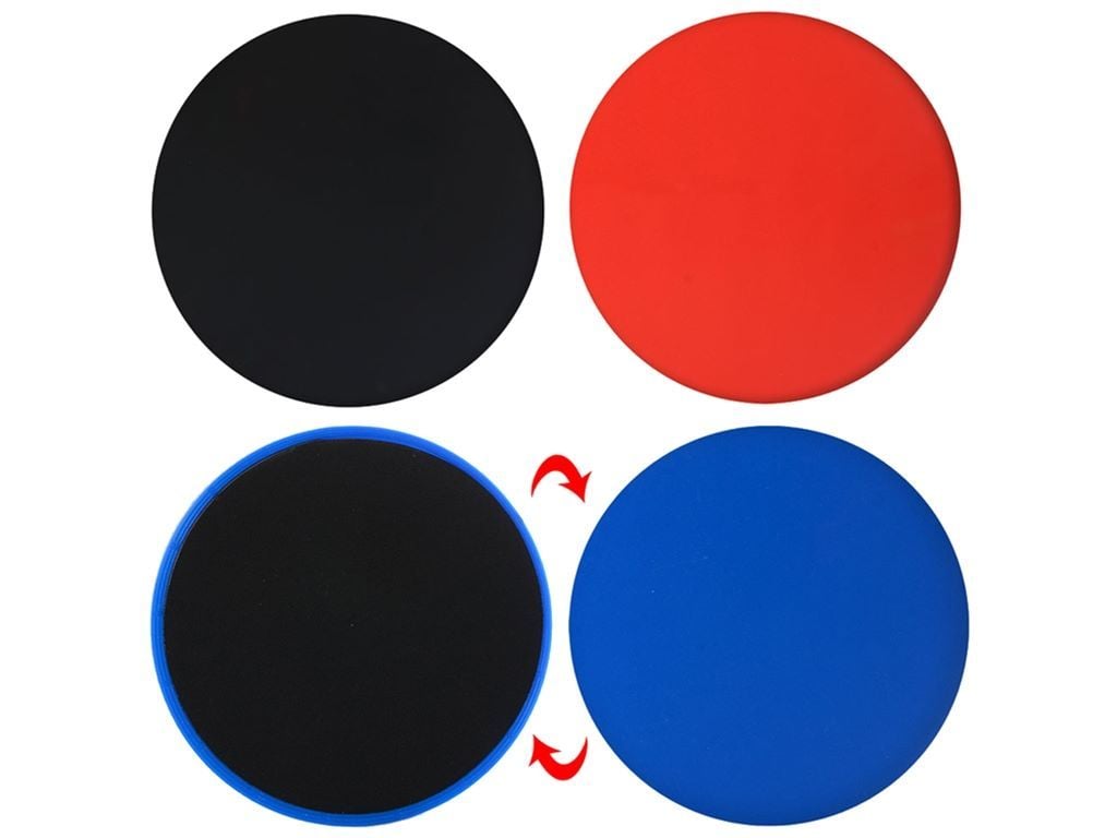 Диски ковзаючі упорні фітнес d17.5см коробка MS2514 Китай