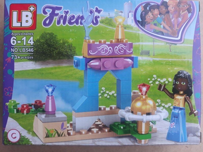 Конструктор 73+д Friends  коробка 20*15,5*4см LB546 LB