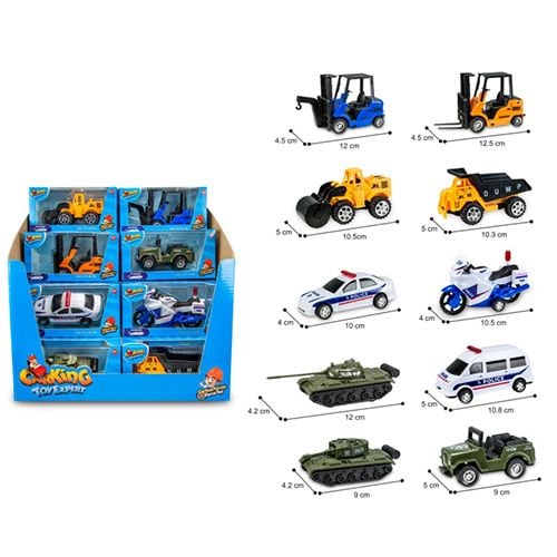 Машинка  інерція 11см мікс видів  коробка 15*10*5см TH-H057 Китай