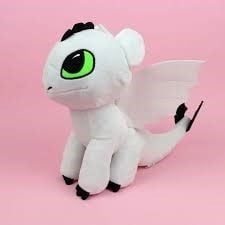 М'яка іграшка Дракон з крилами Беззубик білий 00688-3 копиця