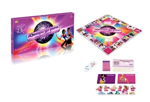 Настільна гра Мегаполія для дівчаток у коробці 70*30*4см SR2902R Китай