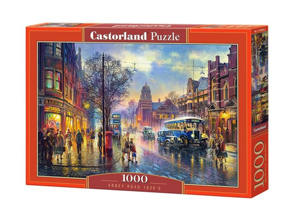 Пазли 1000ел  Нічний Лондон 68*47см коробка C-104499 Castorlend